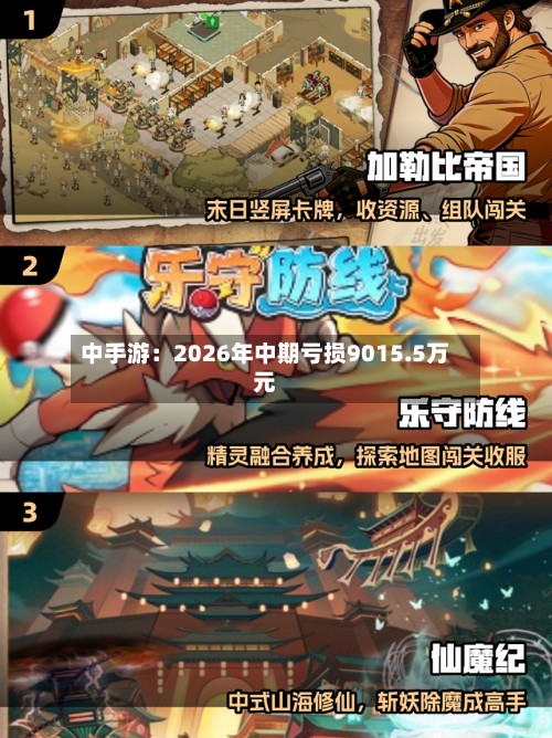 中手游：2026年中期亏损9015.5万元-第2张图片