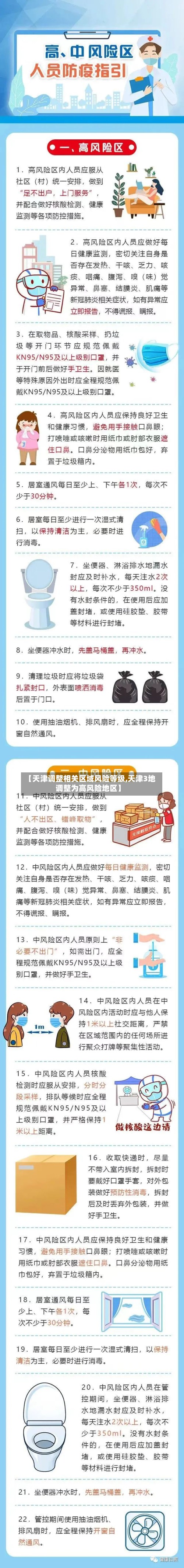 【天津调整相关区域风险等级,天津3地调整为高风险地区】